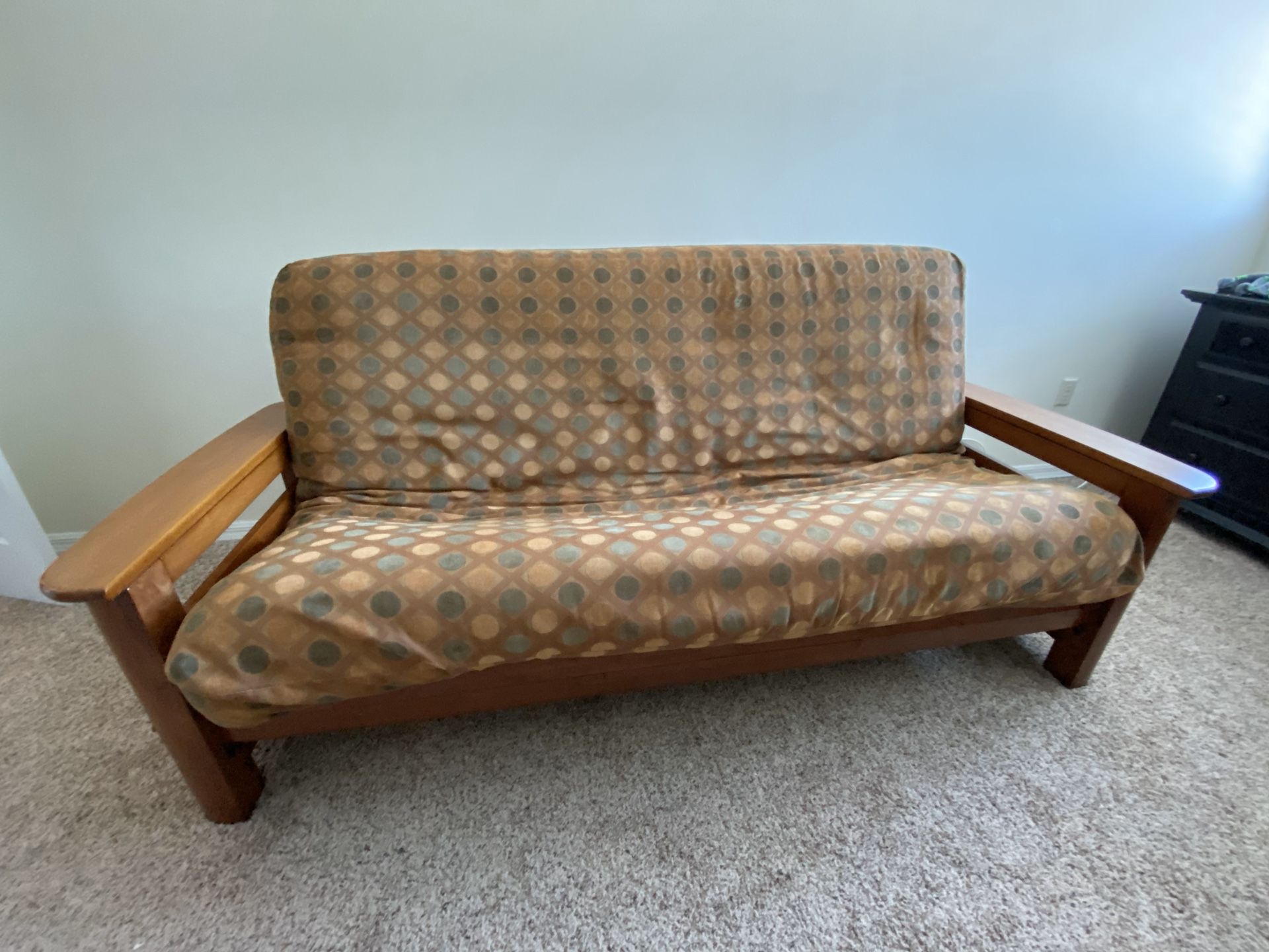 Solid wood futon excellent condition for Sale in Clearwater, FL OfferUp