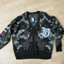 Cardigan Sweater New MNML Style Amiri Style 