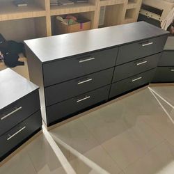 Dresser and 2 Nightstands ⚜️ Cómoda y 2 Mesitas de Noche 