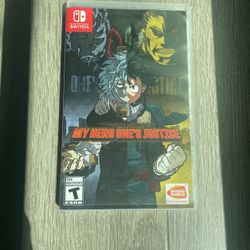 Nintendo Switch Game My Hero Ones Justice 