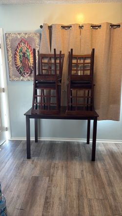 Table with chairs