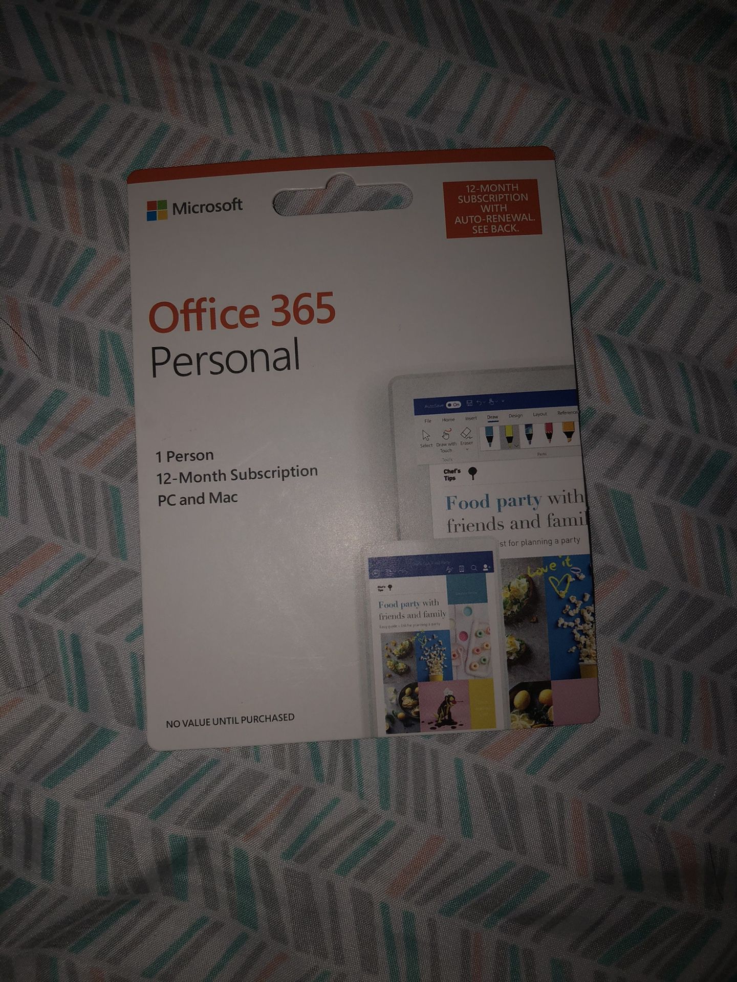 Office 365 12month subscription