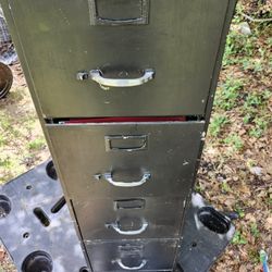ANTIQUE FILLING CABINET 