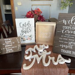 Misc Wedding Items 