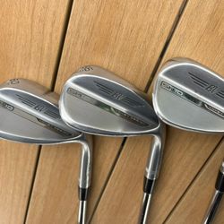 TITLEIST SM 10 Wedge Set/60°, 56°, 52° /Good Condition🔥 $239 Set Of 3 ✅ Check My Other Golf Listings