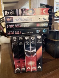 Star Trek VHS Collection ā 9 Tapes