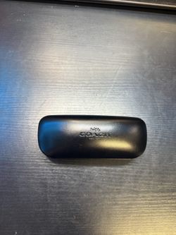 Coach New York Black Hard Clamshell Eyeglasses Sunglasses Case Only