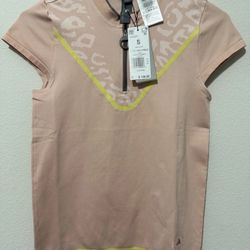 Adidas by Stella McCartney TRUENATURE Women's Golf Polo Shirt Vapour Pink Size S