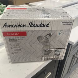 American Standard Rumson Single-Handle 1-Spray Tub and Shower Faucet with 1.8 GPM in Brushed Nickel Valve Included