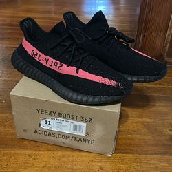 Yeezy Boost 350 V2 Cored Red/Black (2016) Near Mint Size 11