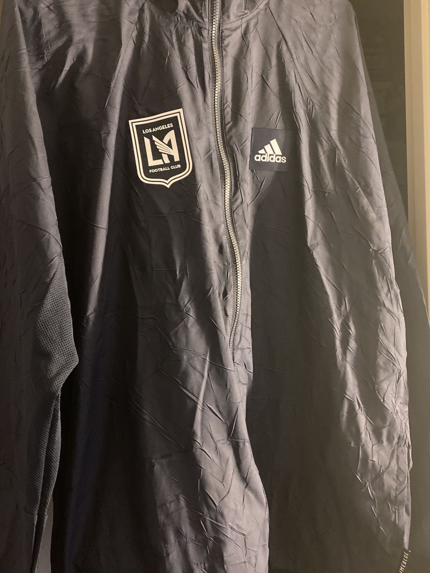 Adidas Los Angeles Football Club Wind Breaker Jacket Retail $120
