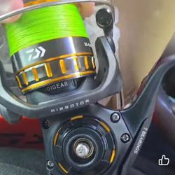 Daiwa Bg4500 Shimano Terramar 8ft Used 2 Times Ready To Slay 