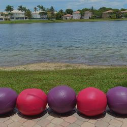 Ugi Ball At-Home Workout Weighted Ball - 6/8Ib 