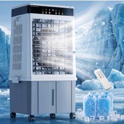 Portable Evaporative Air Cooler with Remote -JH300Y - HN 6.8 gallon