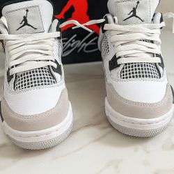 Jordan 4 Retro Military Black US Size 3.5 Authentic