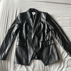 Nine West Leather Jacket (XS)