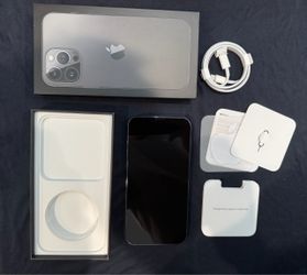iPhone 13pro max 128gb graphite excellent condition 96% battery new screen