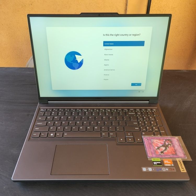 Lenovo Legion Slim 5 Gaming Laptop WUXGA Ryzen 7640HS RTX 4060 
GPU