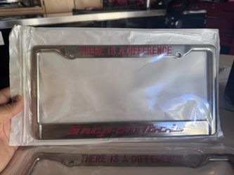 Snap-on License Plate Frame