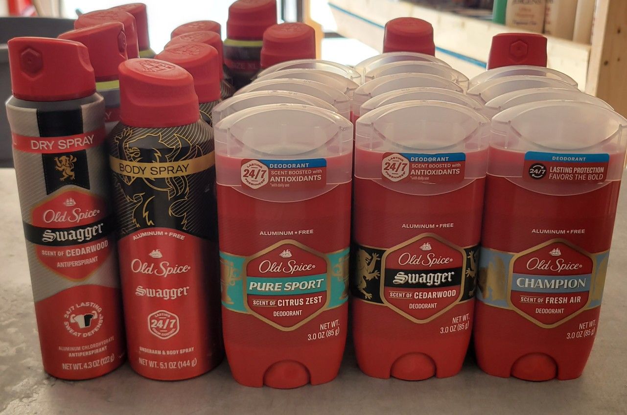 Old Spice Men Deodorant  (2 for $10)