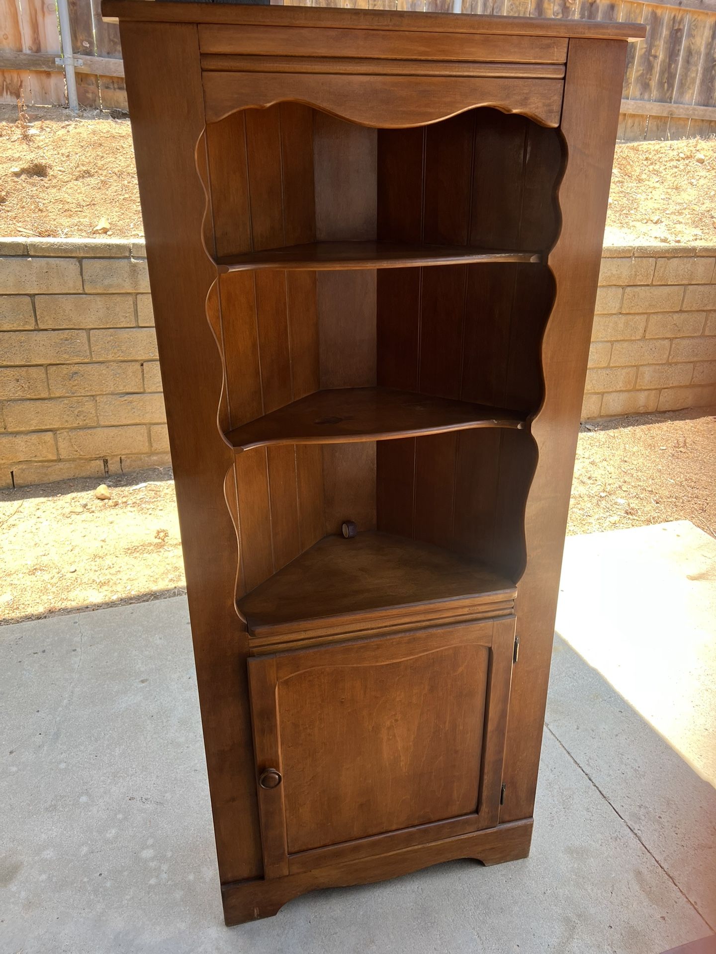 Wooden Shelf Cabinet