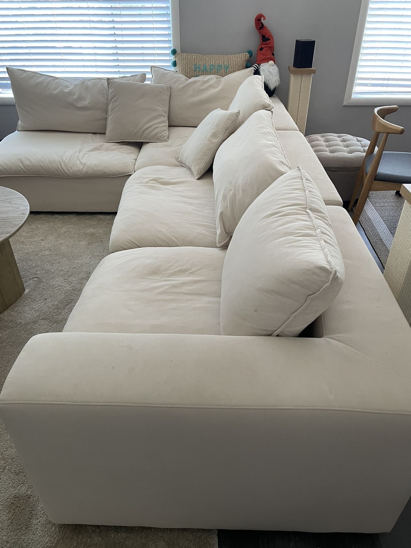 4-piece Modular Sofa Deep Seats from Coleman Furniture