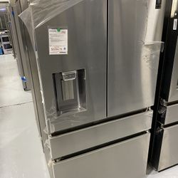 Samsung Stainless Steel 23 Cu. Ft. Counter Depth 4-Door French Door Refrigerator 