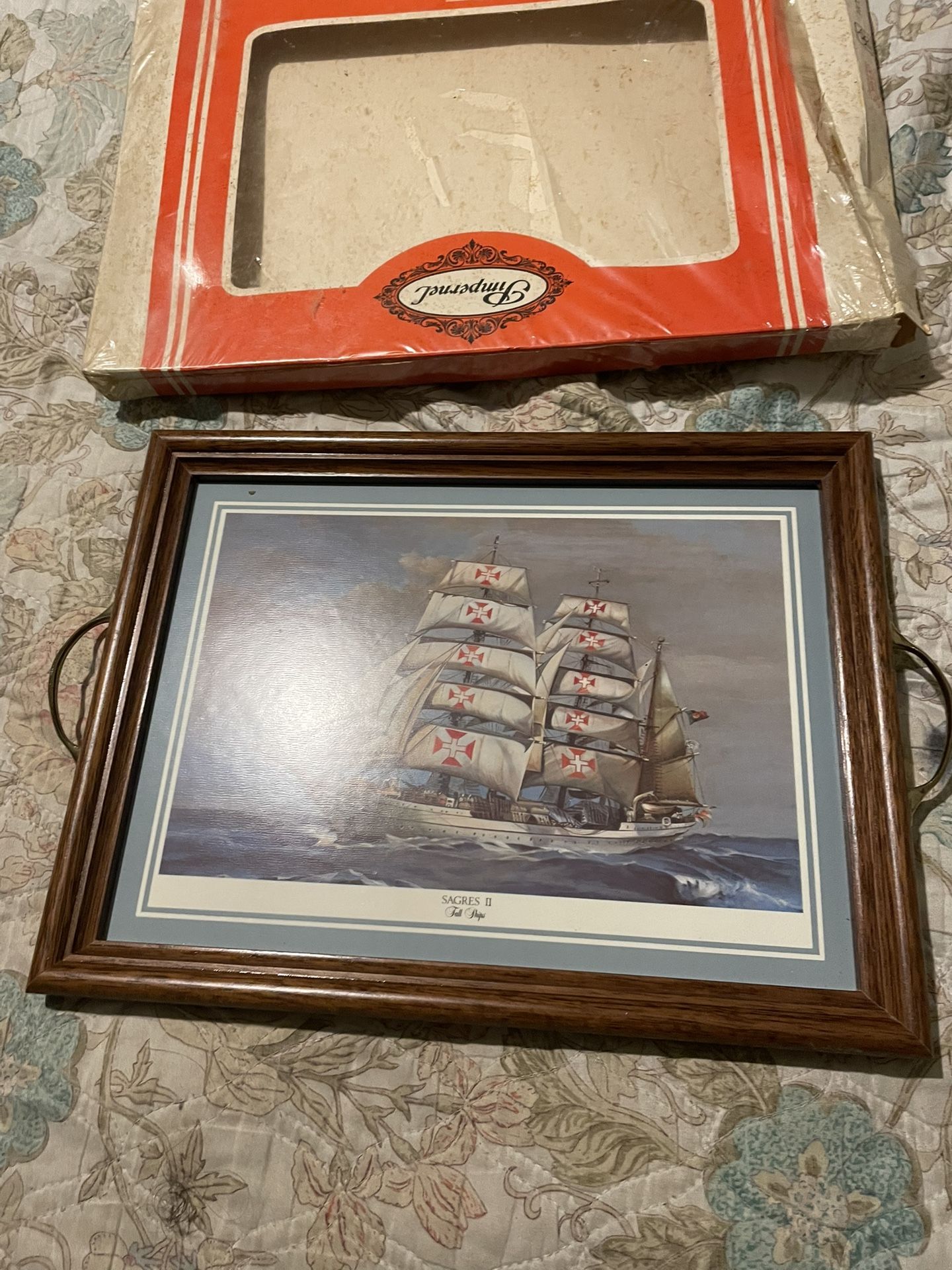 Vintage ——Pimpernel De Luce Hostess Tray Acrylic ( Vintage )-New Rare