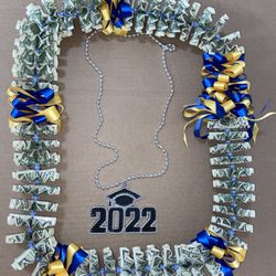 Graduation Congratulations Class Of 2022 Money Lei