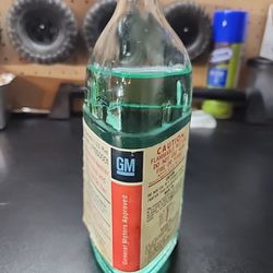 Antique GM Washer Fluid Bottle