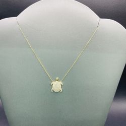 10 KT Real Gold Tortoise Neckalace