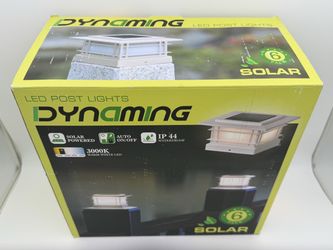 Dynaming Solar LED Post Lights 6-Pack (White)
