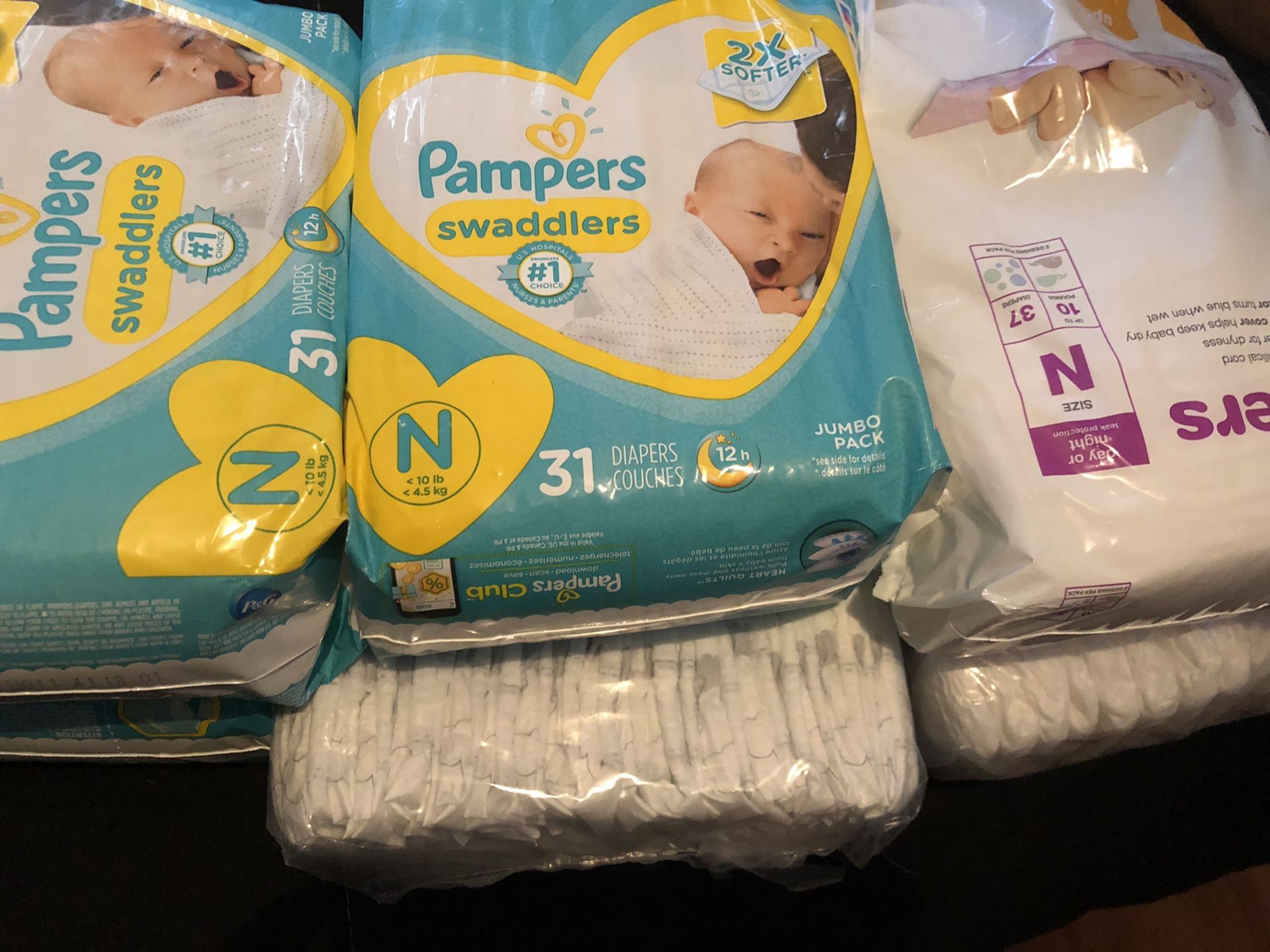 Newborn diapers