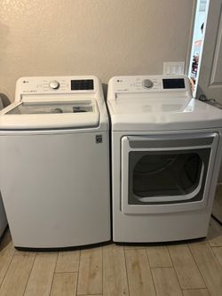 Lg washer and dryer delivery available