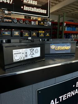 Car batteries
