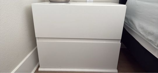 White nightstands