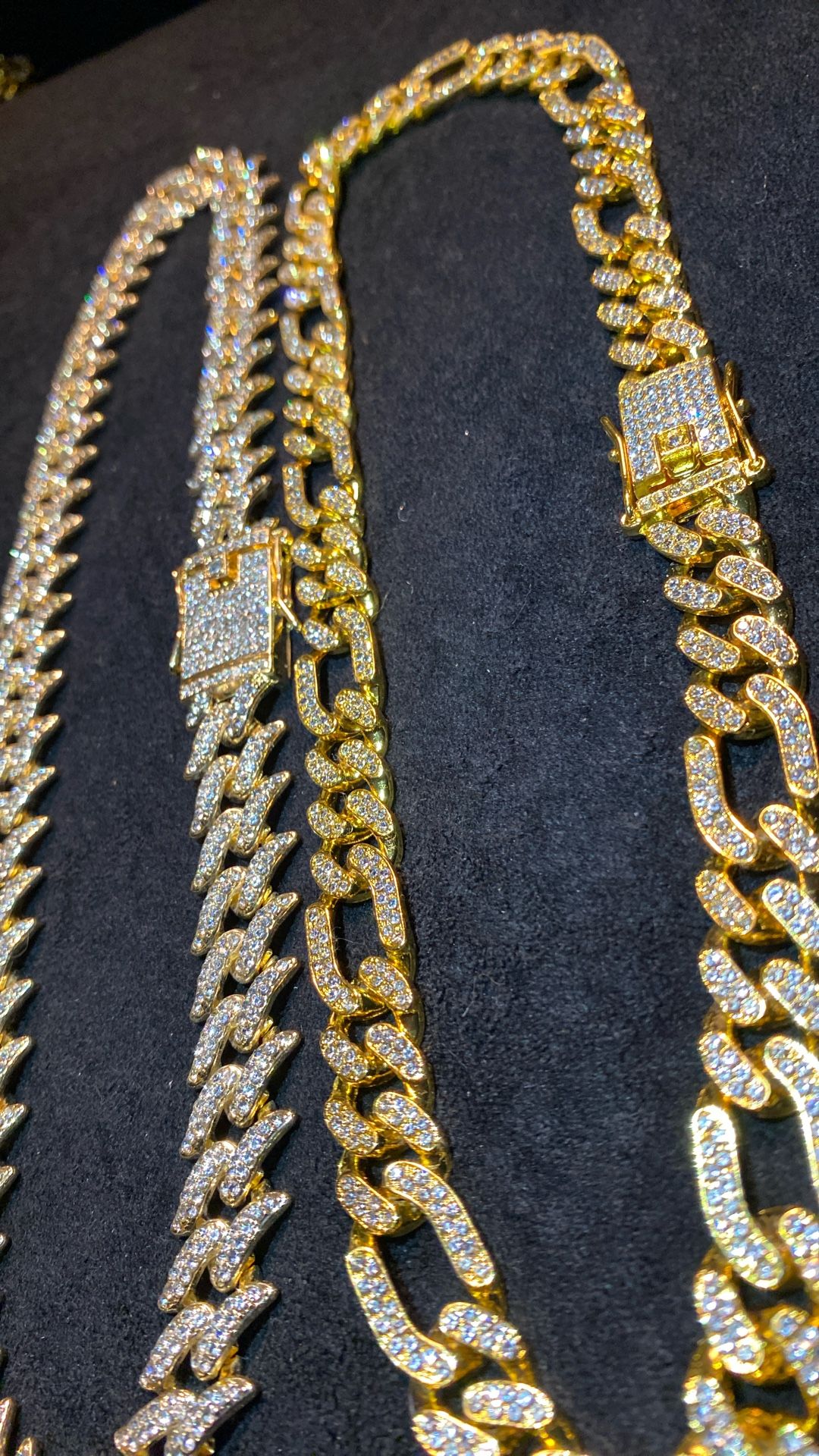 Two Pieces 20” Set Lab Diamond 🇮🇹
