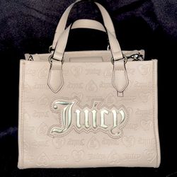Juicy Couture Heart print, Hand & Shoulder Purse