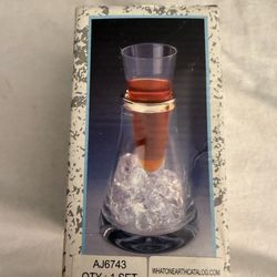 Schnapps glass and cooler