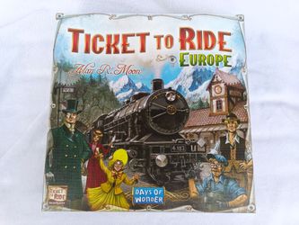 Ticket To Ride Europe Board Gamr