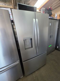 WHIRLPOOL FRENCH DOOR STAINLESS STEEL REFRIGERATOR