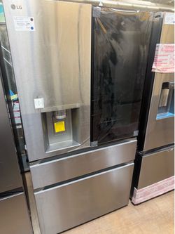 LG 27 cu ft refrigerator instaview