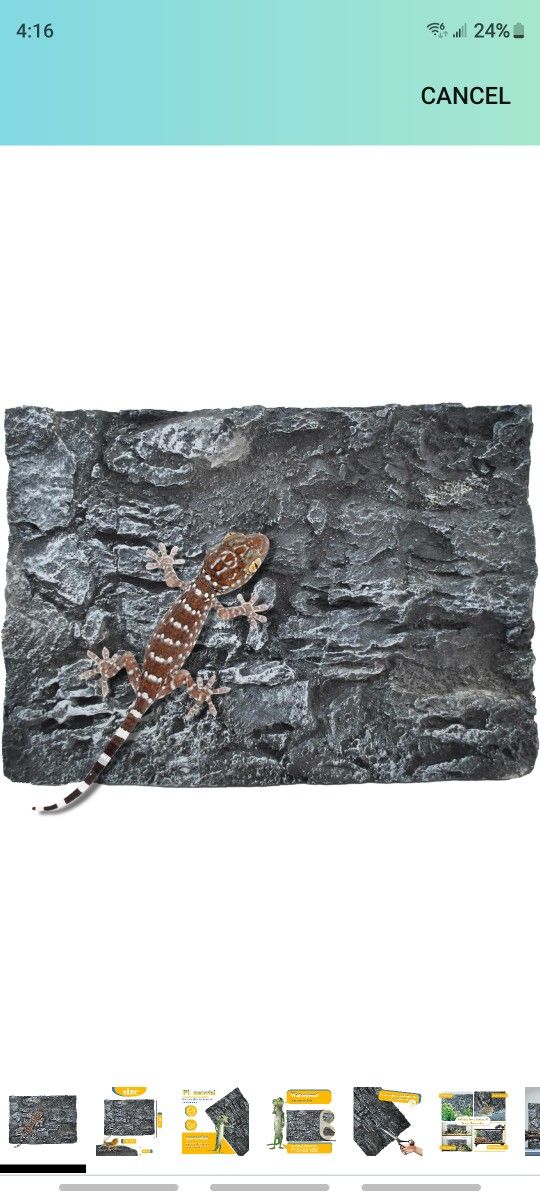 Reptile Tank Background Board Rock Terrarium Cork Background Board 3D Wall Backdrop Aquarium DéCor Backgrounds Amphibian Habitat Decoration for Lizard