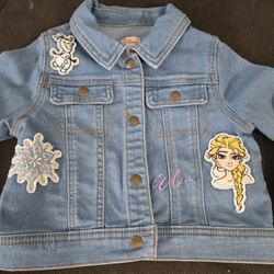3t Disney Frozen Jean Jacket