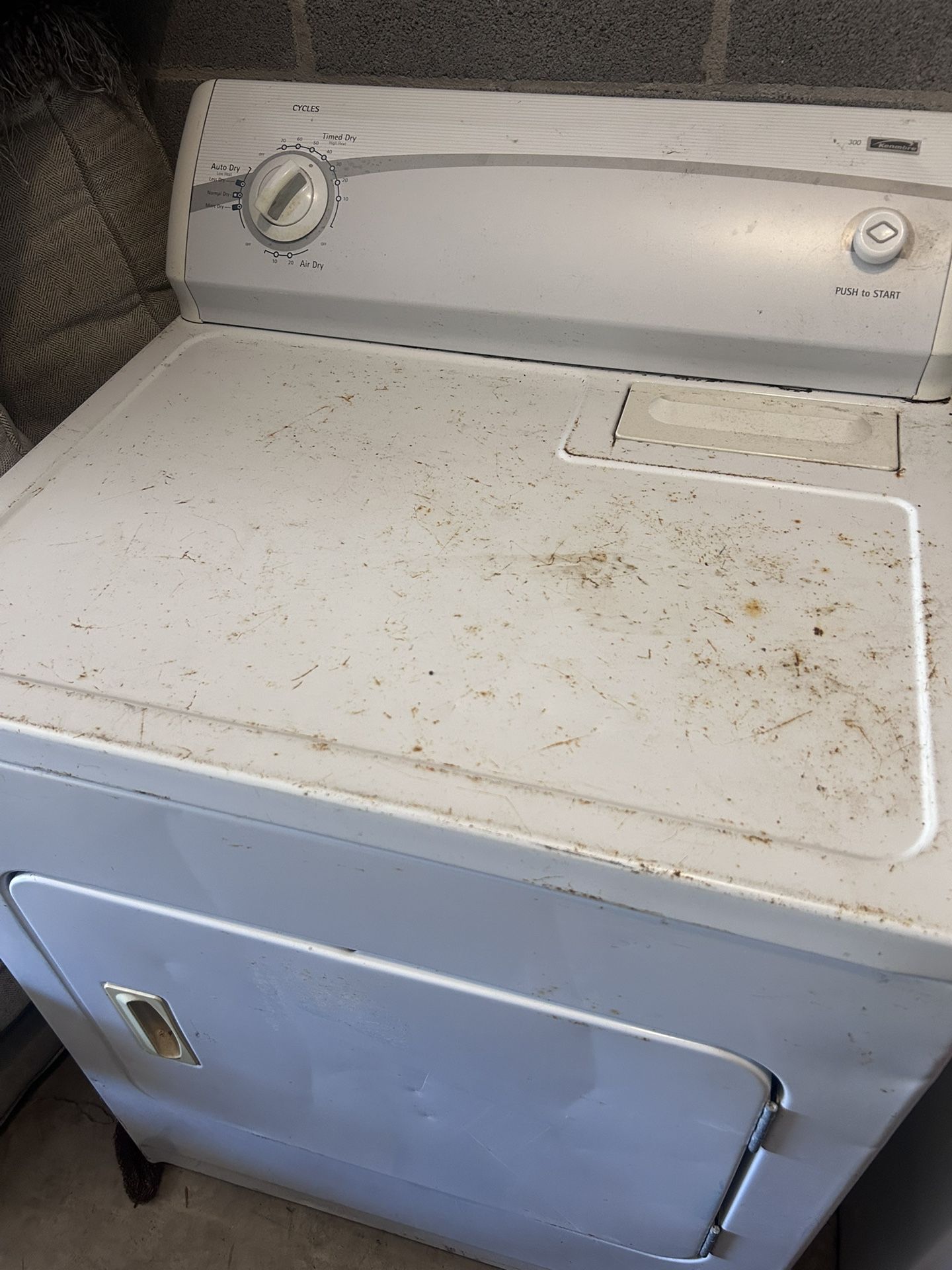 Working Kenmore Dryer