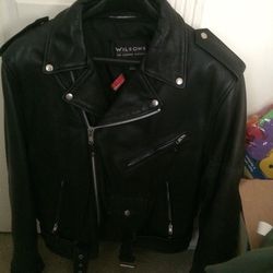 Wilson Leather Biker Jacket