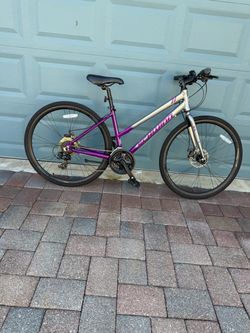 Schwinn Hybrid Bike Purple and Silver