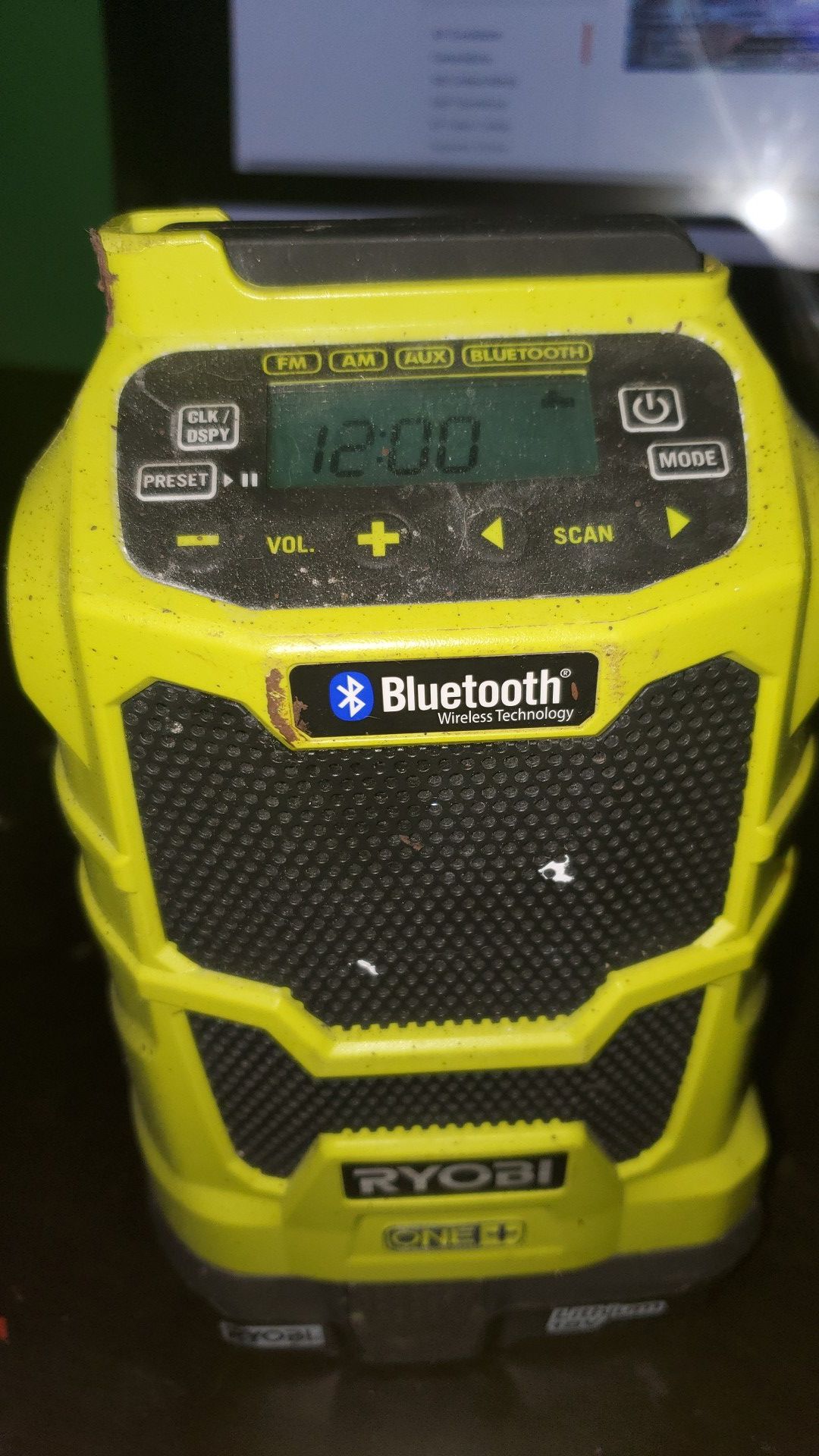 Ryobi one+ bluetooth radio