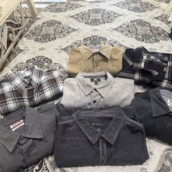  11  Men’s Shirts.  Cash Only 