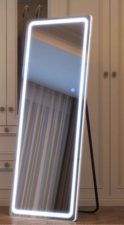 LED FLOOR MIRROR 